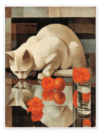 Wandbild Die blasse Spiegelung - DejaReve