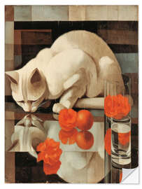 Wandsticker Die blasse Spiegelung - DejaReve