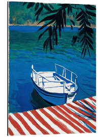 Alubild Warten im stillen Blau - DejaReve