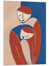 Acrylglasbild Warme Umarmung