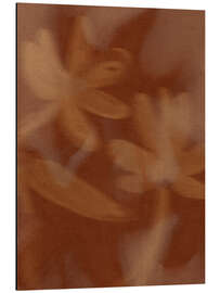 Alubild Sanfte Blüten I - Shatha Dafai