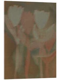 Acrylglasbild Sanfte Blüten III