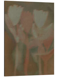 Alubild Sanfte Blüten III - Shatha Dafai