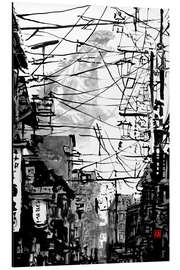 Tableau en aluminium Attack on Tokyo - Péchane