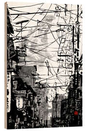 Holzbild Attack on Tokyo - Péchane