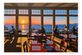 Wandbild Sunset Restaurant - Felipe Hora