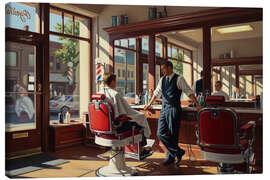 Leinwandbild The Barbershop