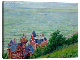Leinwandbild Villen in Trouville - Gustave Caillebotte