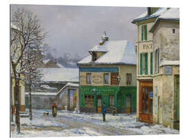 Gallery Print Schnee in den Vororten - Victor Vignon