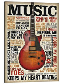 Gallery Print Music Keeps My Heart Beating