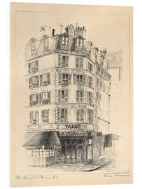 Acrylglasbild Tabac Paris 1963, Saint Germain des Prés