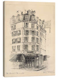 Leinwandbild Tabac Paris 1963, Saint Germain des Prés