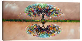 Leinwandbild Dreamer - Theheartofart Gena