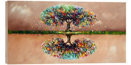 Holzbild Dreamer - Theheartofart Gena