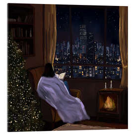 Acrylglasbild Dezembernächte - Osheens Gallery