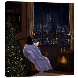 Leinwandbild Dezembernächte - Osheens Gallery