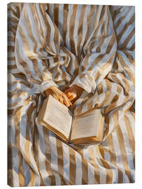 Leinwandbild Lesestunde - artill