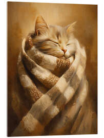 Acrylglasbild Kuscheln