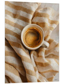 Hartschaumbild Kaffeewärm