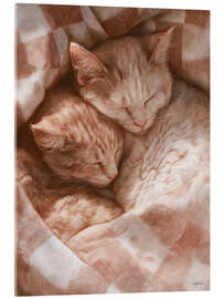 Acrylglasbild Zwei, die zusammen träumen - artill