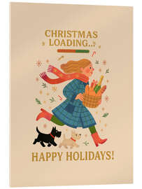 Acrylglasbild Christmas loading ... - Tori Taika