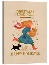 Leinwandbild Christmas loading ...