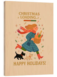 Holzbild Christmas loading ...