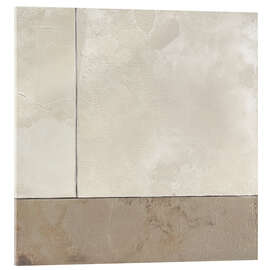 Acrylglasbild Farbfeldstruktur