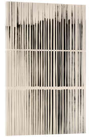 Acrylglasbild Streifenstruktur