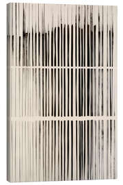 Leinwandbild Streifenstruktur