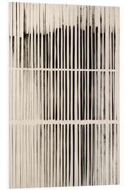 Hartschaumbild Streifenstruktur