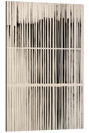 Magnettafel Streifenstruktur