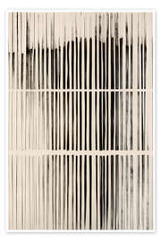 Poster Streifenstruktur