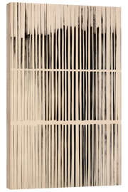 Holzbild Streifenstruktur