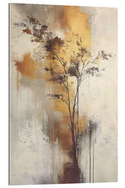 Quadro em plexi-alumínio Gilded grasses - Pineapple Licensing