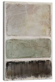 Leinwandbild Salbei Struktur