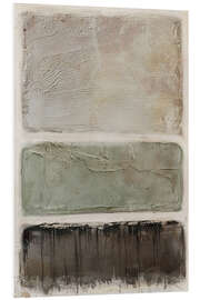 Hartschaumbild Salbei Struktur