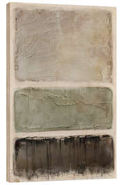 Holzbild Salbei Struktur