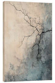 Holzbild Zartblauer Winter - Pineapple Licensing