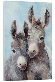 Alubild Eselchen-Geschwister - Pineapple Licensing