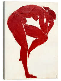 Leinwandbild Red Body Study - artill