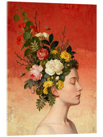 Acrylglasbild Blüte meiner Gedanken I - artill