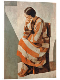 Acrylglasbild Nachdenken über das Leben - DejaReve