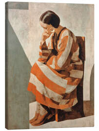 Leinwandbild Nachdenken über das Leben - DejaReve