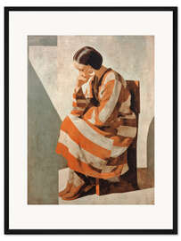 Framed art print Thinking of life