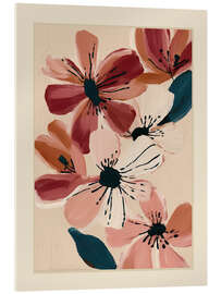 Acrylglasbild Blush and Wine Blossoms I - Branka Kodžoman