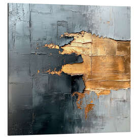 Magnettafel Goldene Spuren