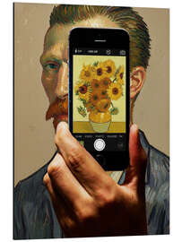 Alubild Vincent Sonnenblumen - Dikhotomy