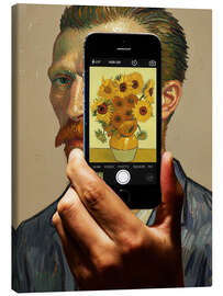 Leinwandbild Vincent Sonnenblumen - Dikhotomy