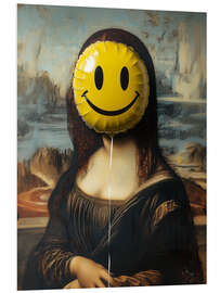 Hartschaumbild Mona Smile